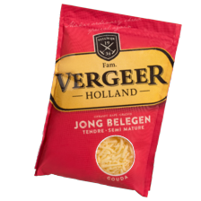 Vergeer geraspte kaas jong belegen